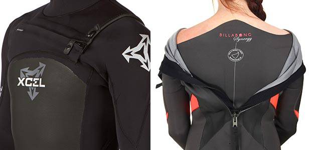 wetsuits chest zip