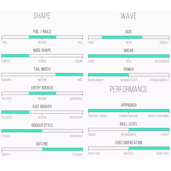 Prancha de surf Channel Island Neck Beard Prancha de surf Channel Island Neck Beard