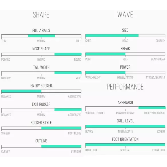 Planche de surf Channel Island Water Hog