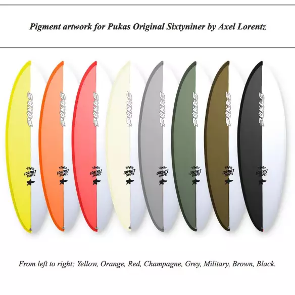 Planche de surf Pukas Original Sixtyniner Planche de surf Pukas Original Sixtyniner