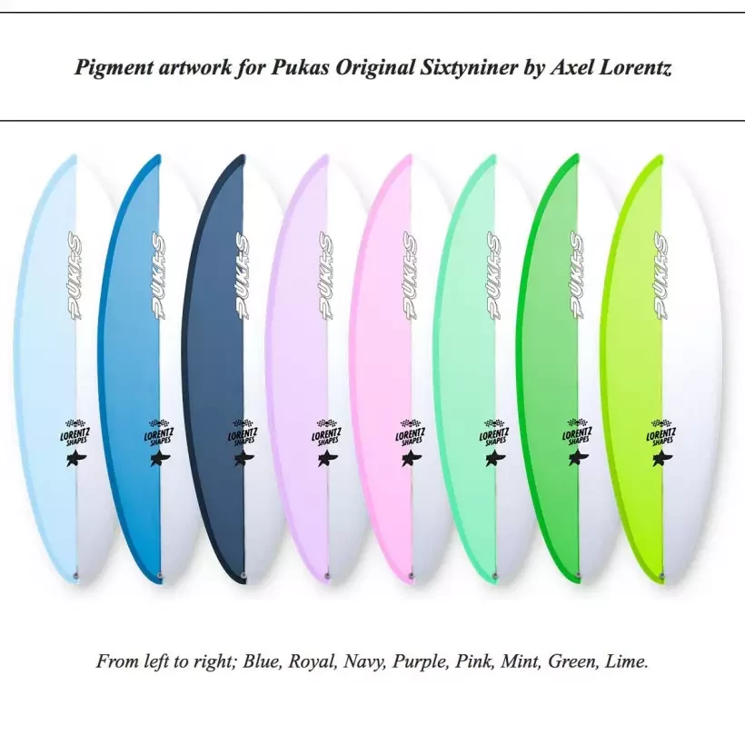 Tabla de surf Pukas Original Sixtyniner
