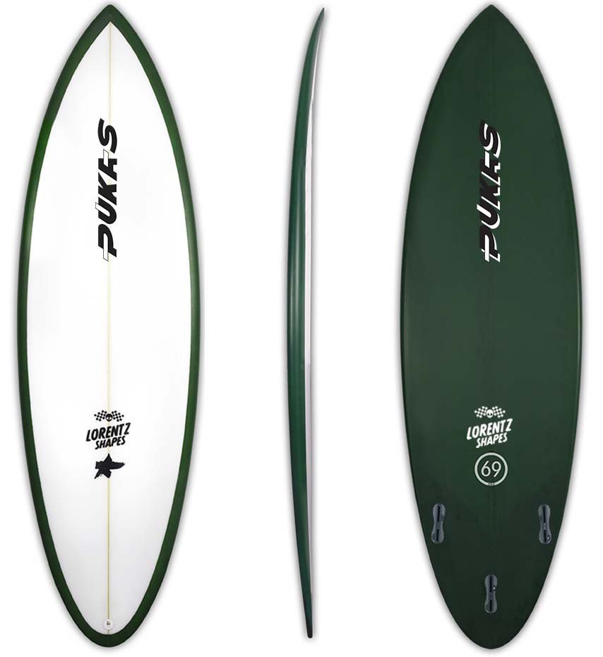 Tabla de surf Pukas 69er pro