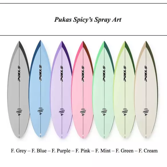 Surfboard Pukas Spicy Surfboard Pukas Spicy