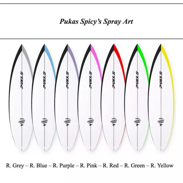 Surfboard Pukas Spicy Surfboard Pukas Spicy