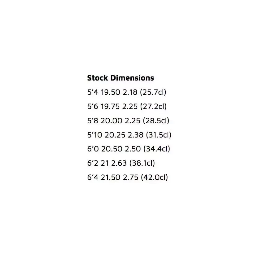 Surfbrett Lost V2 Stub