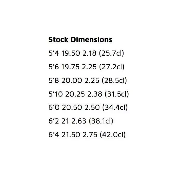 Planche de surf Lost V2 Stub