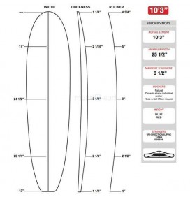 Foam X-Tra Longboard