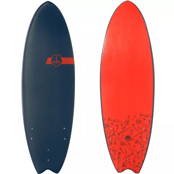 Pranchas de surf Softjoy Captain Beubar 5'6'' Pranchas de surf Softjoy Captain Beubar 5'6''