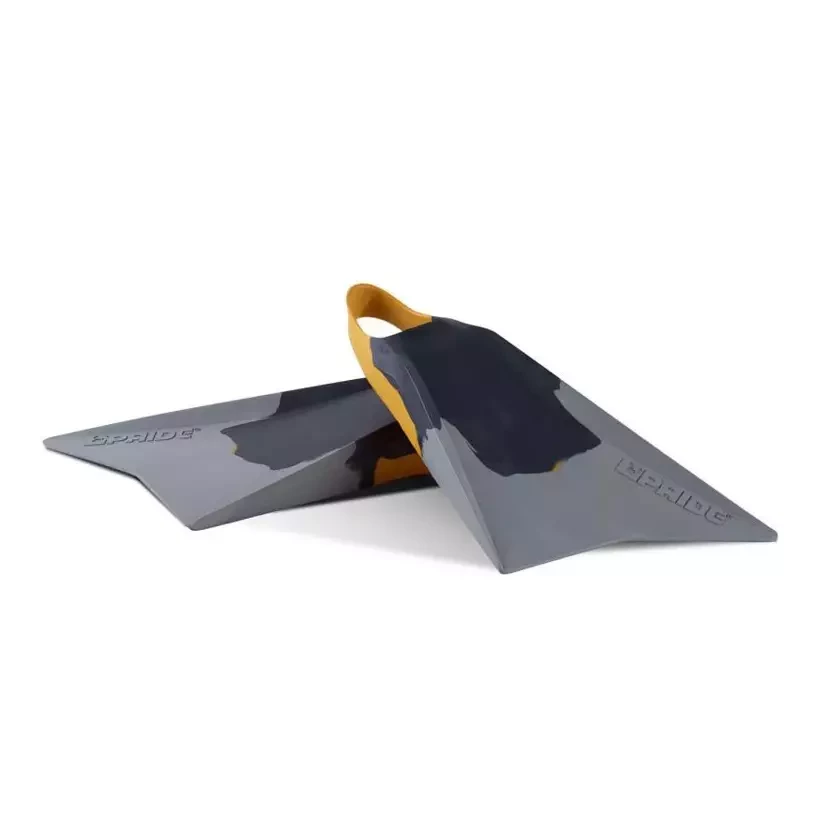 Aletas de Bodyboard Pride Vulcan V2 Amarillo/Gris