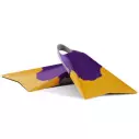 Aletas de Bodyboard Pride Vulcan V2 Morado/Amarillo