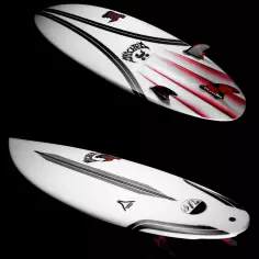 Planche de surf Lost Baby Buggy Round Carbon Wrap 2