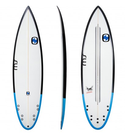 Surfboard MS Crazy Fish Squash