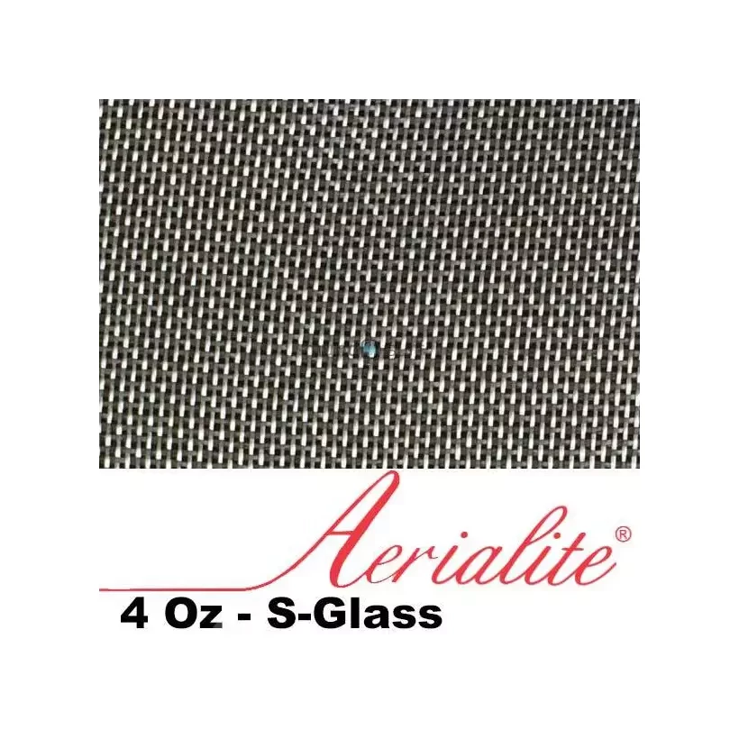 Fibra di vetro Aerialite S-Vetro 4 oz - Rotolo di 114 metri