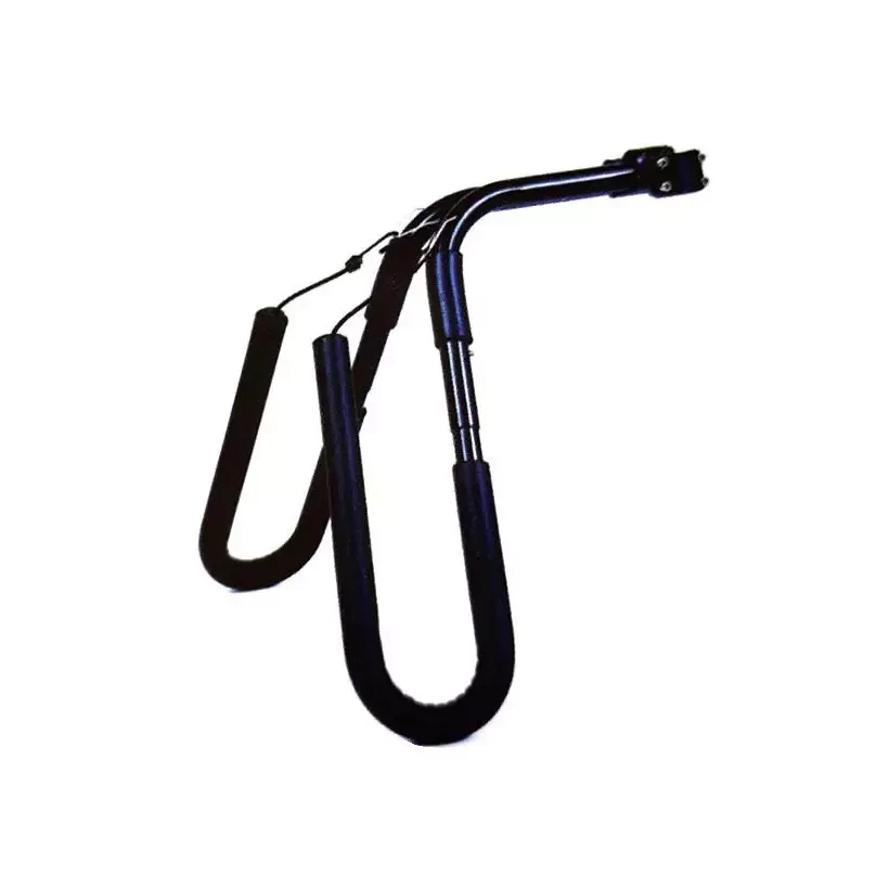 Universal surfboard bike rack