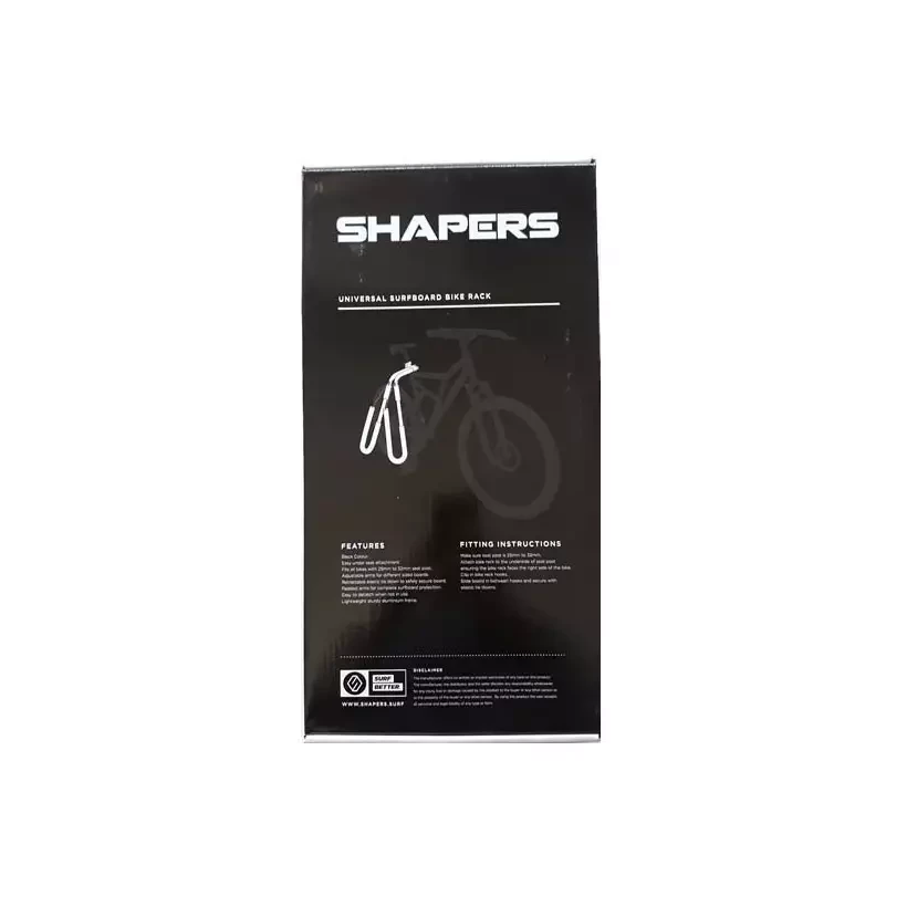 Support de planche de surf pour vélo