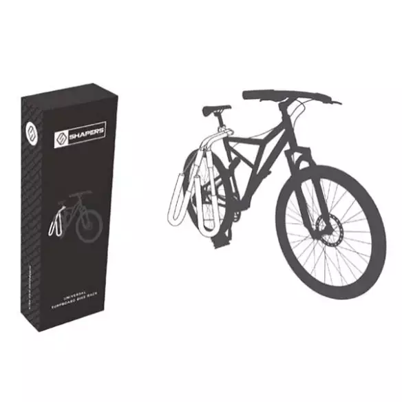 Universal surfboard bike rack Universal surfboard bike rack