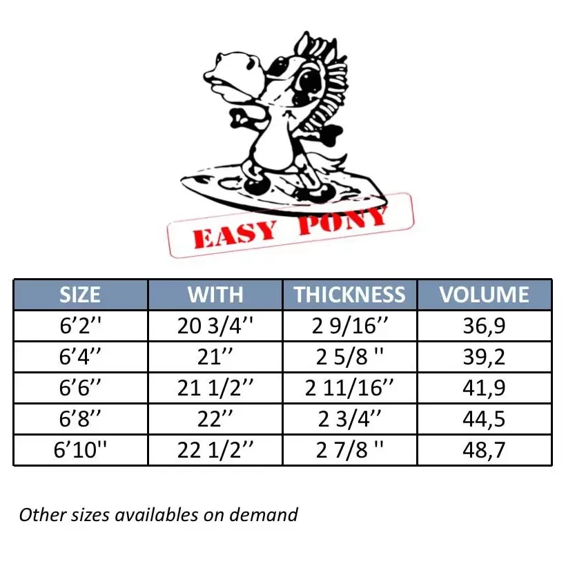 Prancha de surf MS Easy Pony