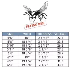 Prancha de surf MS Flying Bee 6'1'' 2