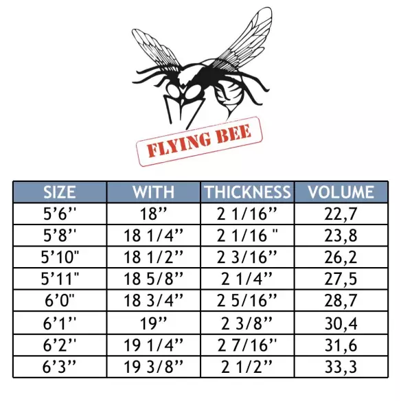 Tabla de surf MS Flying Bee (EN STOCK) Tabla de surf MS Flying Bee (EN STOCK)