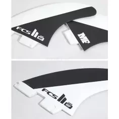 FCSII Mick Fanning PC fins Black/White 2