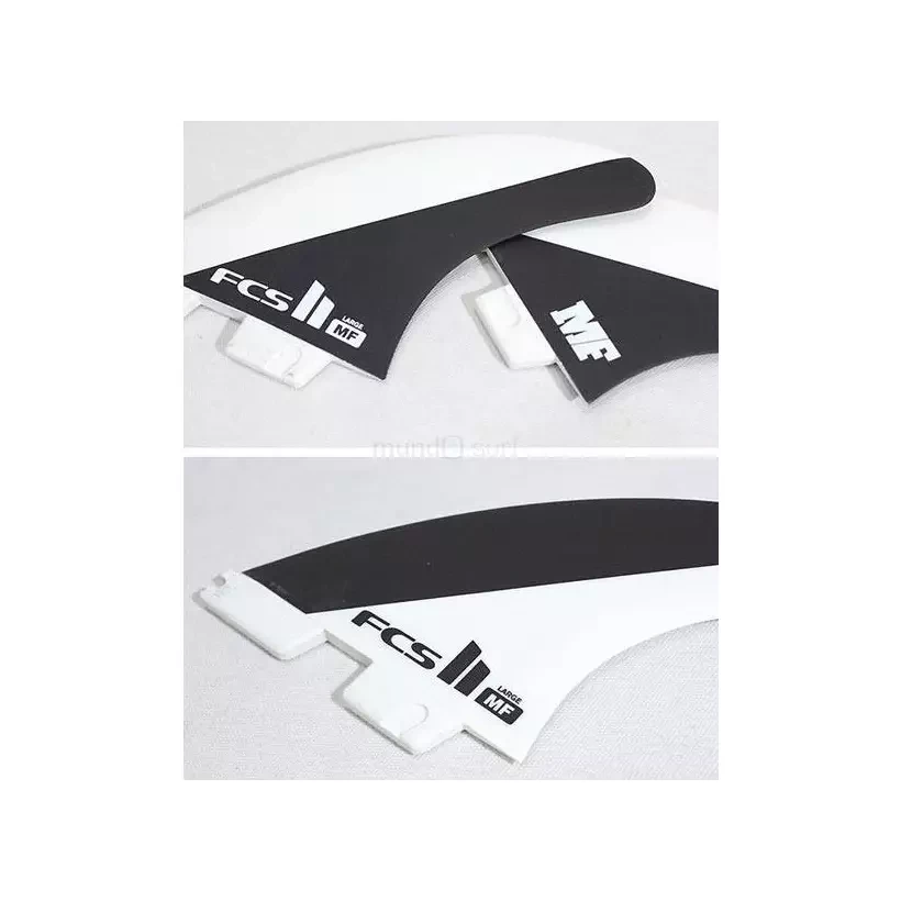 Quilhas surf FCSII Mick Fanning PC Black/White