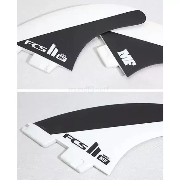 Quilhas surf FCSII Mick Fanning PC Black/White