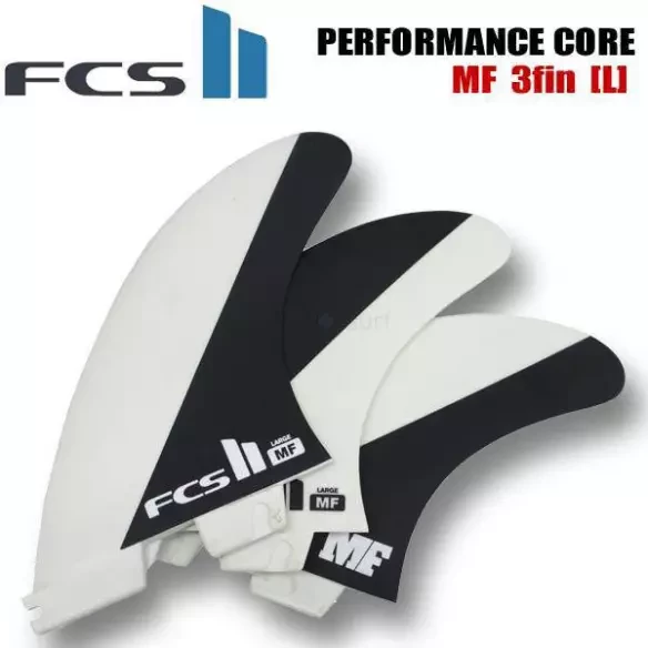 Quilhas surf FCSII Mick Fanning PC Black/White