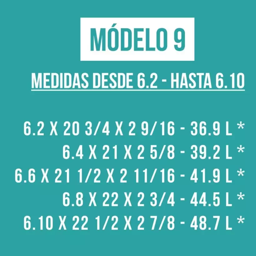 Foam pre shapeado Bennett modelo 9