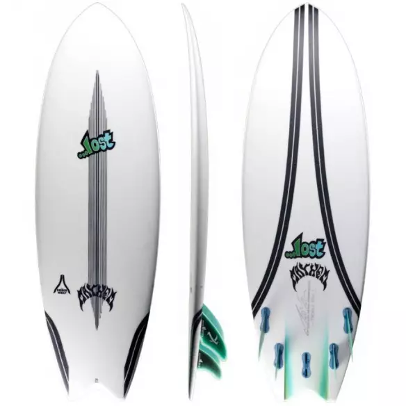 Planche de surf Lost Puddle Fish Carbon Wrap Planche de surf Lost Puddle Fish Carbon Wrap