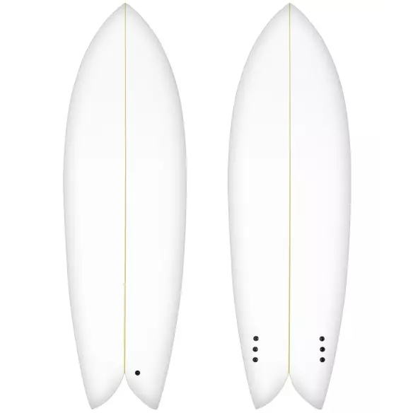 Foam pre shapeado Bennett modelo 6 Foam pre shapeado Bennett modelo 6
