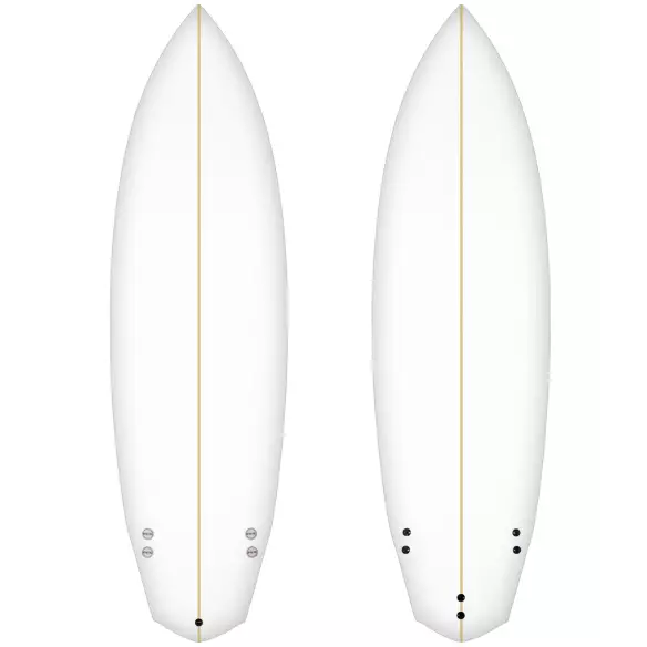 Foam pre shapeado Bennett modelo 7 Foam pre shapeado Bennett modelo 7