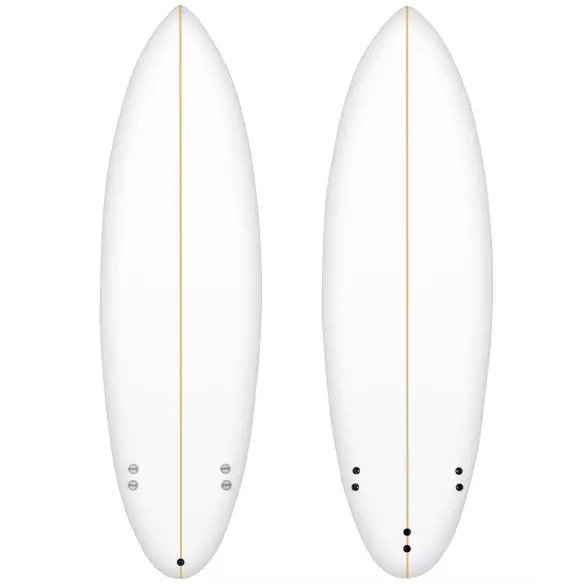 Prancha de foam pre-shapeado Bennett modelo 11 Prancha de foam pre-shapeado Bennett modelo 11