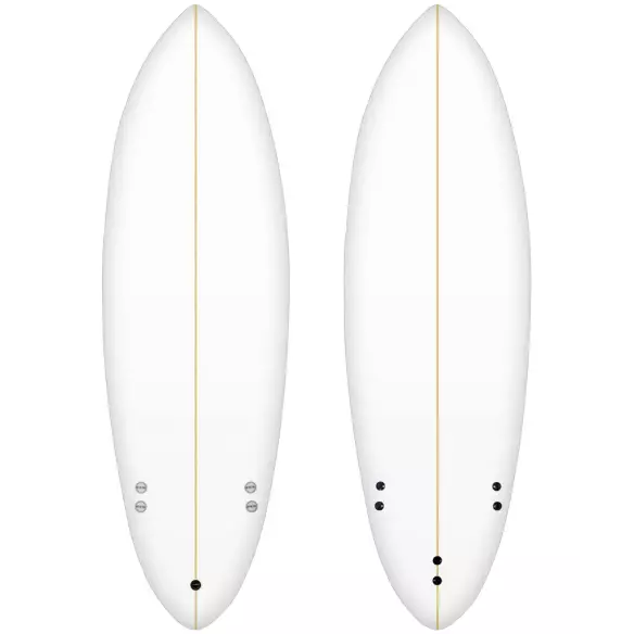 Prancha de foam pre-shapeado Bennett modelo 18 Prancha de foam pre-shapeado Bennett modelo 18