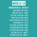Kit de shape modèle 14