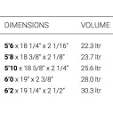Tabla de surf Torq Comp TEC EPOXY