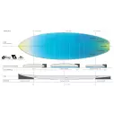 Surfboard Torq PG-R TEC EPOXY