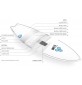 Tavola da surf Torq Channel Island Pod Mod X-Lite  (IN STOCK)