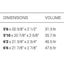 Planche de surf Torq Channel Island Pod Mod X-Lite (EN STOCK)