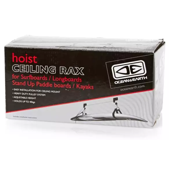 Soporte de techo para tablas Ocean & Earth Hoist Ceiling Rax