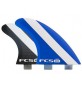 FCS ARC surfboard Tri-Quad Fins