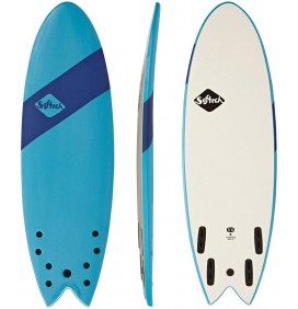 Surfboard Softech Handshaped Quad