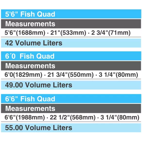 Prancha de surf softboard Mobyk Fish Quad Prancha de surf softboard Mobyk Fish Quad
