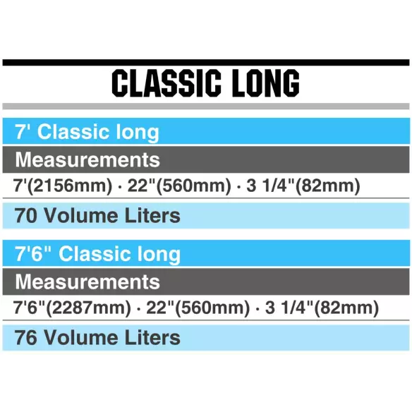 Planche de surf softboard Mobyk Classic Long
