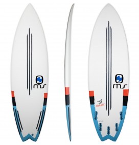 Surfboard MS Crazy Fish