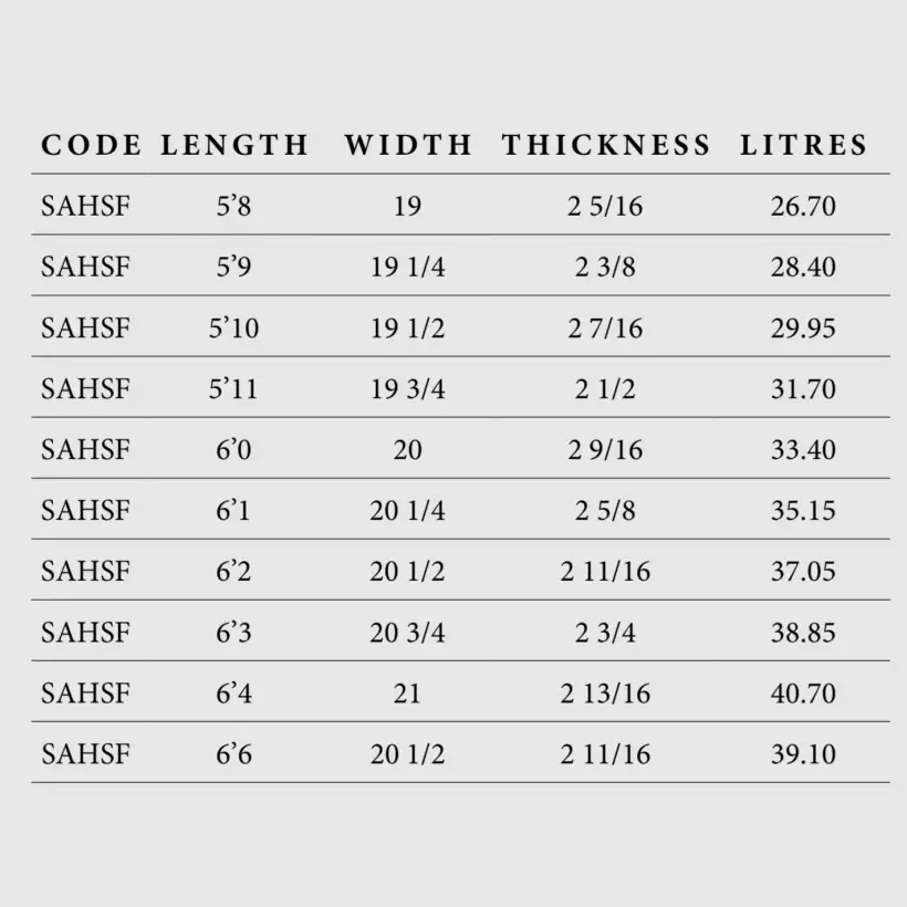 Tabla de surf Simon Anderson Single Flyer Round Square