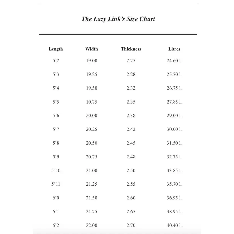 Tabla de surf Pukas The Lazy Link