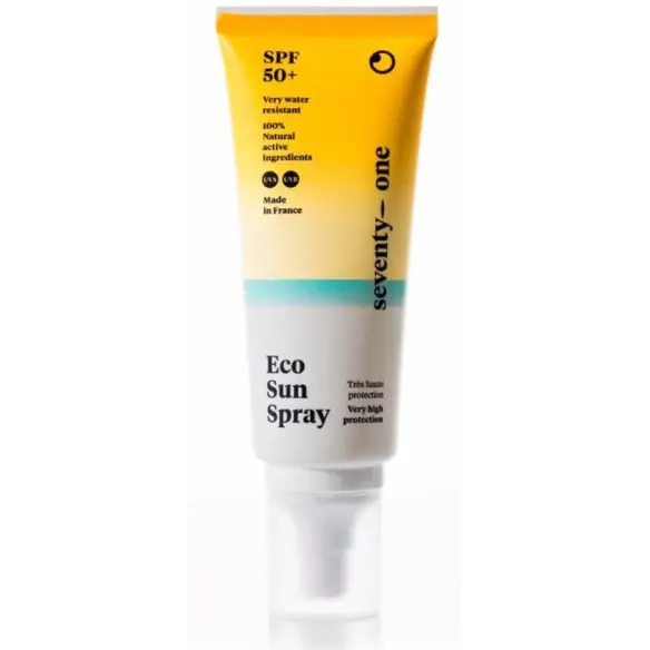 Créme solaire eco sun spray SPF50 Seventy One Percent