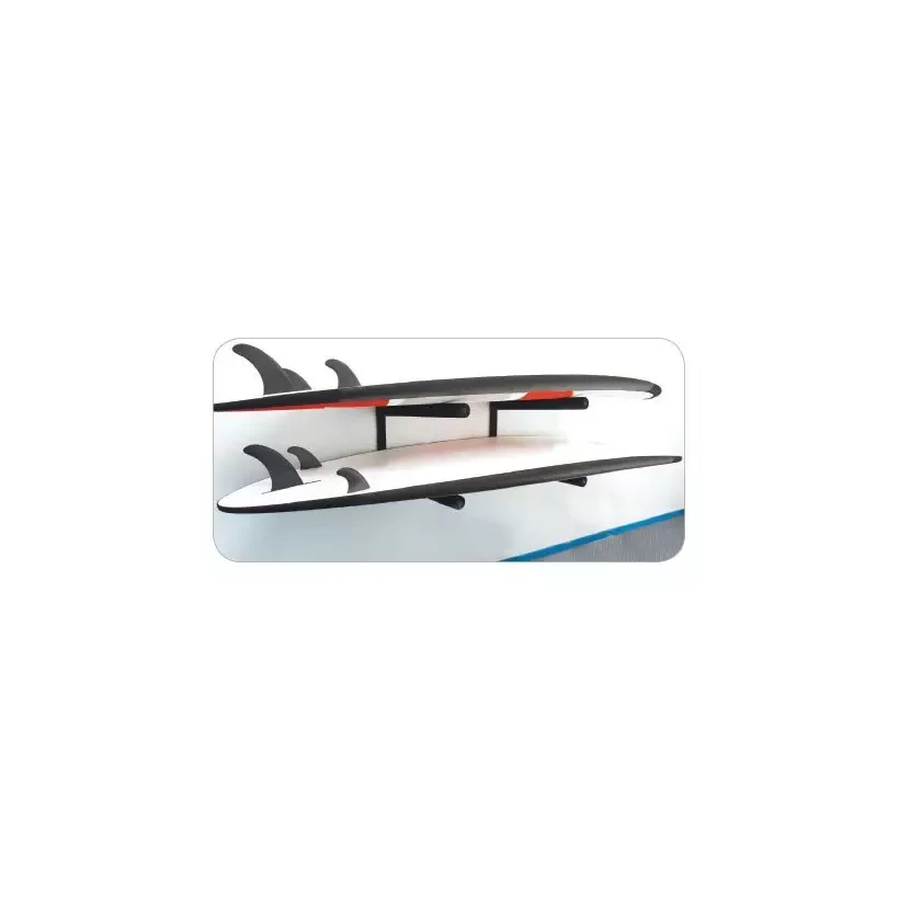 Soporte de pared para 2 tablas de surf Ocean & Earth Wall Mount Stack Rax