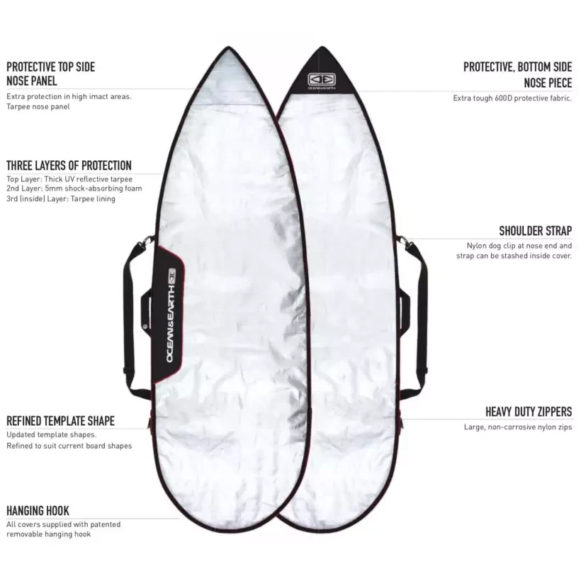 Ocean & Earth Barry Basic longboard cover