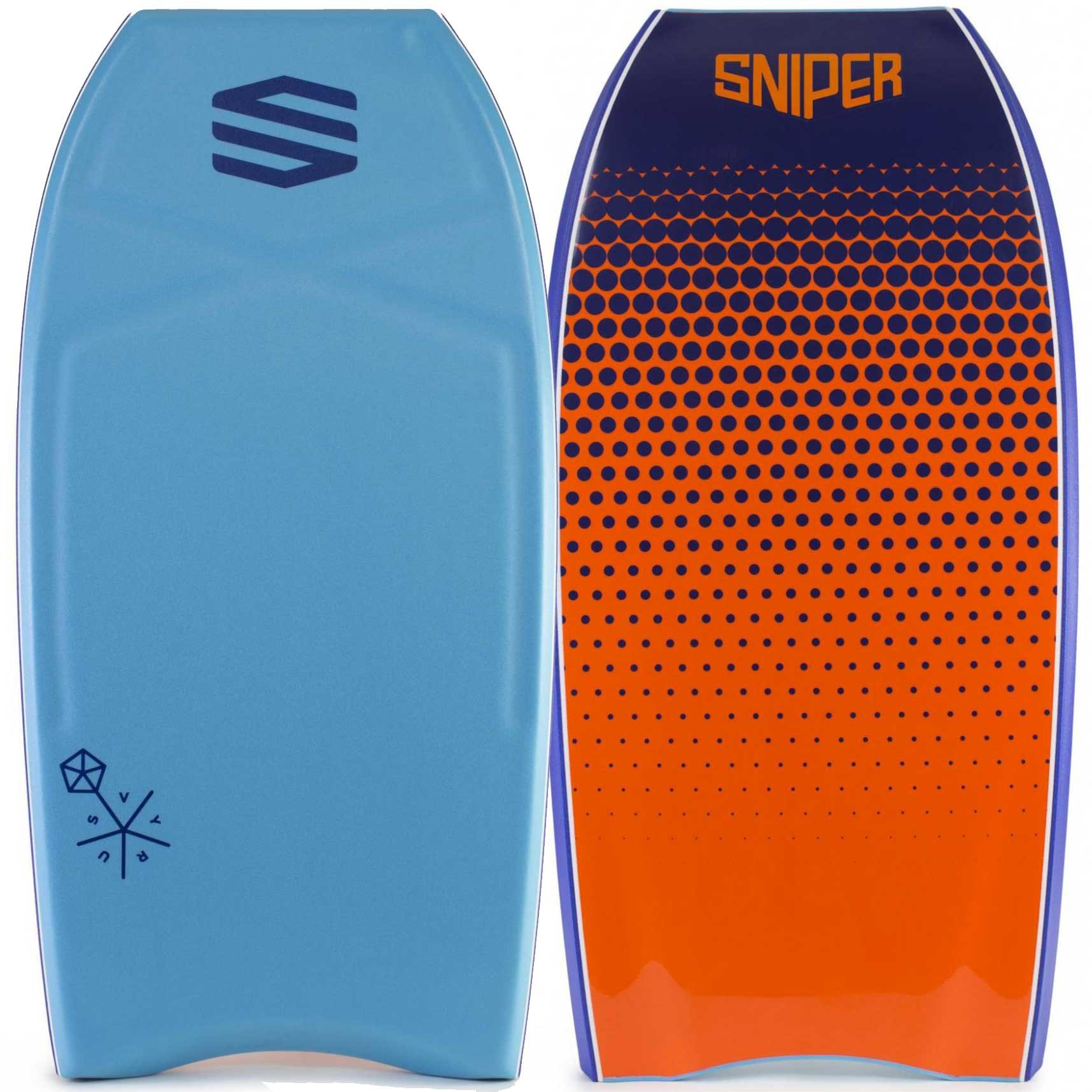 Sniper colore Teal Blu Pinne Bodyboard
